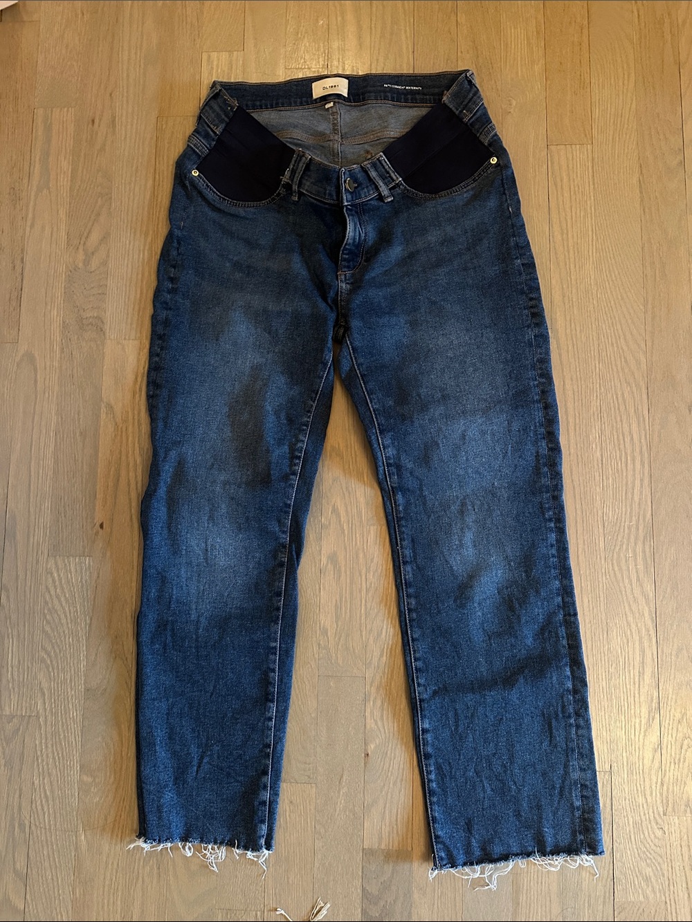 DL1961 Pattie Straight Leg Maternity Jeans